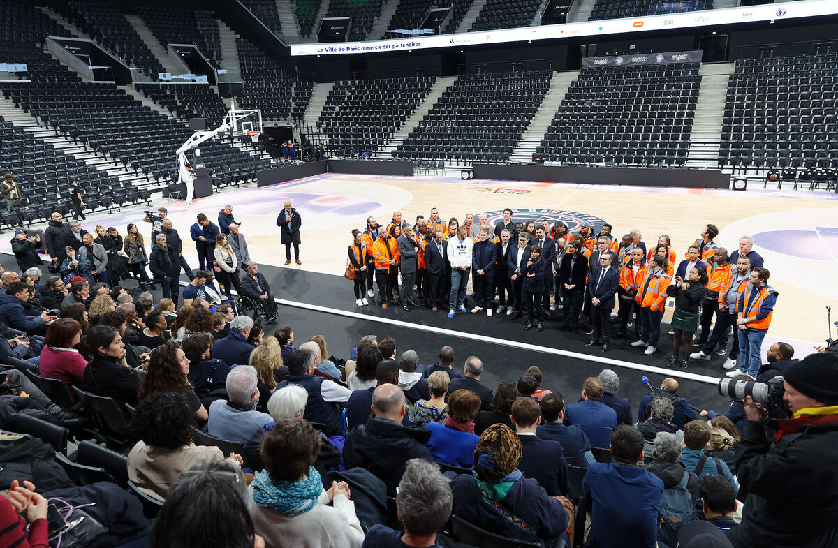 Photo de la soirée inaugurale de Adidas Arena
